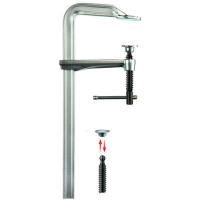 Afbeelding van Volledig stalen schroefklem Bessey GZ60 12KG Spanbreedte (max.): 600 mm Afm. werkbereik:120