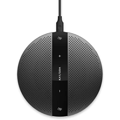 Image de Micro Haut parleur PC pour ordinateurs, PS4 et XBOX, 360 Omnidirectionnel USB Mic / la visioconférence, réunion