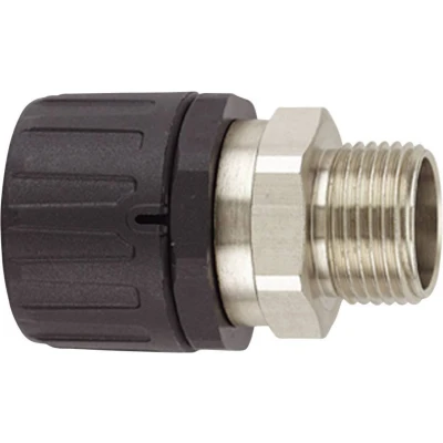 Afbeelding van HellermannTyton 166 21301 HG16 SM M16 Slangbevestiging Zwart 11.80 mm Recht 1 stuk(s)
