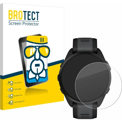 Afbeelding van BROTECT Screenprotector voor Garmin Forerunner 165 Folie Beschermfolie Beschermglas transparant