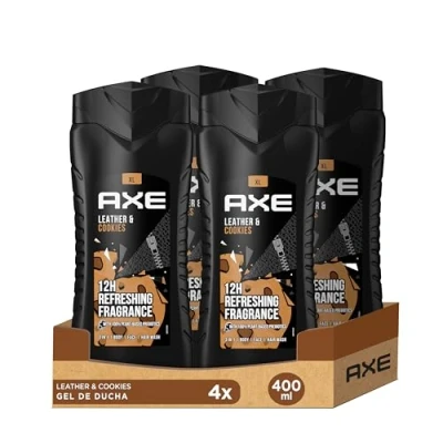 Afbeelding van Axe Douche Leather &amp; Cookies 400 ml