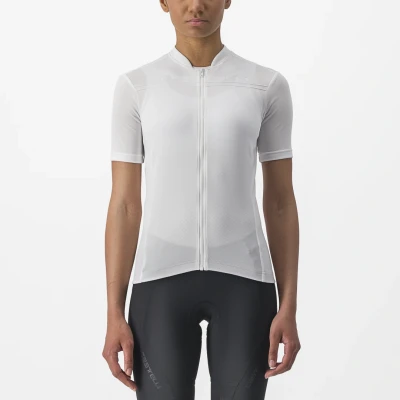 Afbeelding van Fietsshirt Castelli Anima 4 Dames maat Xl Wit