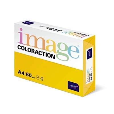 Afbeelding van Antalis Coloraction papier voor inkjetprinter A4 (210x297 mm) 500 vel Geel