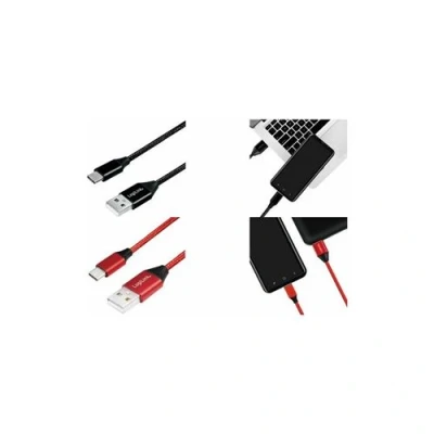 Image de LogiLink Câble USB 2.0 A C mâle 10 m noir