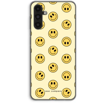 Afbeelding van Case Company® hoesje geschikt voor Samsung Galaxy A04s Smiley N2 Soft Cover Telefoonhoesje Bescherming aan alle Kanten en Schermrand