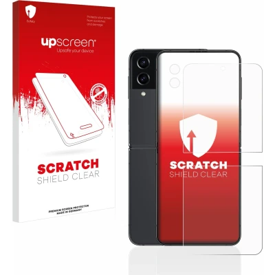 Afbeelding van upscreen Screenprotector voor Samsung Galaxy Z Flip 4 (Voor+Camera) Folie Beschermfolie transparant