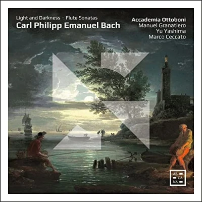 Afbeelding van Manuel Granatiero, Marco Ceccato, Accademia Ottoboni Light And Darkness. Flute Sonatas (CD)