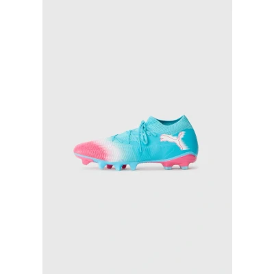 Afbeelding van PUMA FUTURE 8 MATCH RE CHARGE FG/AG Football Boots Unisex, Blauw/Roze/Wit, Maat 40,5