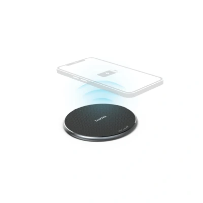Afbeelding van Hama Qi fc10 Smartphone Zwart Usb Draadloos Opladen Snel Binnen