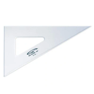 Image de Equerre 60 3 bords droits 21 cm graphoplex