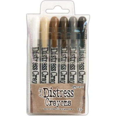Afbeelding van Ranger Tim Holz Distress Crayons set van 6 (neutrale/aarde tinten)