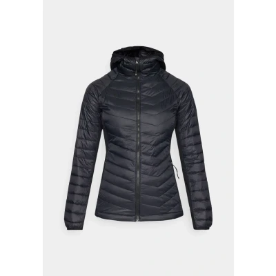 Afbeelding van Columbia Powder PASS Hybrid Hooded Jacket Outdoorjas, Dames, Maat: Large, Black