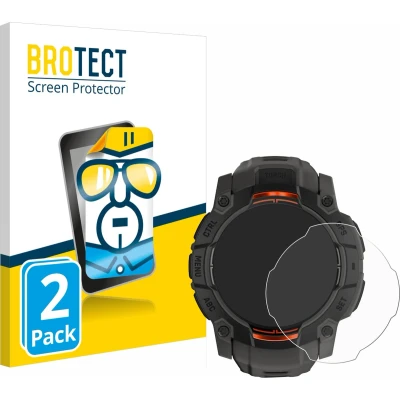 Afbeelding van BROTECT Schutzfolie Displayschutz Displayschutzfolie Folie Klar Transparent, Smartwatch beschermfolie, Transparant