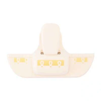 Afbeelding van Vaessen Creative Randperforator gespen 1,3 x 4,5 cm ronde perforator voor kaarten maken en knutselen