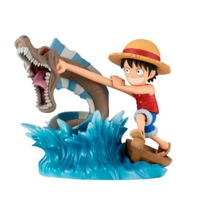 Afbeelding van One Piece WCF Log Stories Monkey D. Luffy Vs Local Sea Monster 7cm