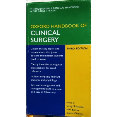 Afbeelding van Oxford Handbook of Clinical Surgery