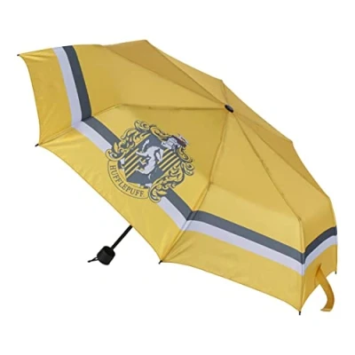 Afbeelding van Opvouwbare Paraplu Harry Potter Hufflepuff Geel 53 cm