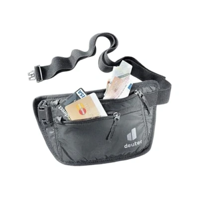 Afbeelding van deuter Uniseks Security Money Belt I heuptas zwart Eén maat EU