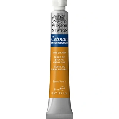 Image de Winsor &amp; Newton Cotman Aquarelle Tube 8ml Terre De Sienne Naturelle