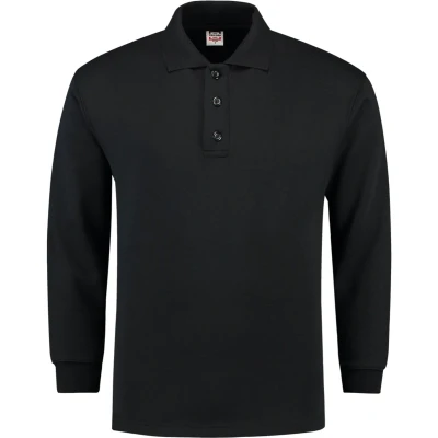 Afbeelding van Tricorp Polosweater Casual Zwart Maat XS