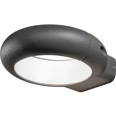 Afbeelding van Konstsmide 7950 370 Rovigo LED buitenlamp (wand) vast ingebouwd 5 W Antraciet