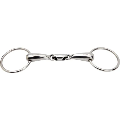 Afbeelding van Horka Watertrens Dubbel Gebroken RVS 19mm 13,5
