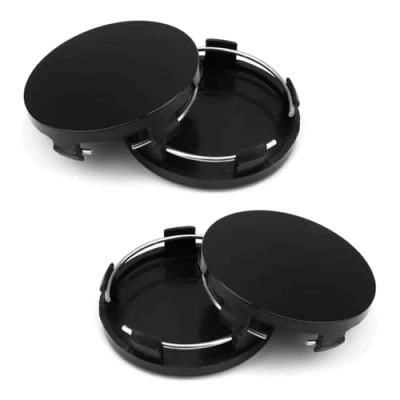 Afbeelding van RXKFIGX Set van 4 wieldoppen, geschikt voor aluminium velgen, buitendiameter: 60 mm, diameter 50 universele naafdoppen wielnaaf, auto accessoires
