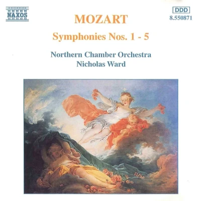 Afbeelding van Northern Chamber Orchestra Mozart: Symphonies 1 5 (CD)