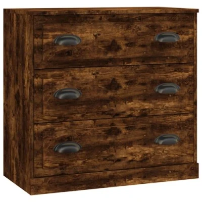 Afbeelding van vidaXL Dressoirs 2 st bewerkt hout gerookt eikenkleurig