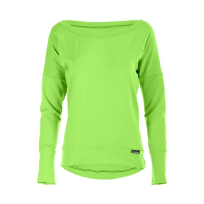 Afbeelding van Winshape Longsleeve Sweater, Dames, Maat: Medium, Apple green