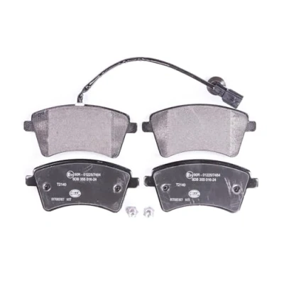 Afbeelding van HELLA 8DB 355 016 241 Remblokkenset Met slijtage waarschuwingscontact remzadelschroef RENAULT: Kangoo II Express, / Grand
