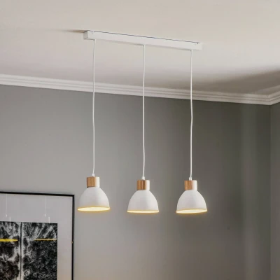 Afbeelding van Envostar Tira hanglamp, 3 lamps, wit