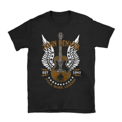 Afbeelding van Johnny Cash Outlaw Heren T shirt 2XL Zwart
