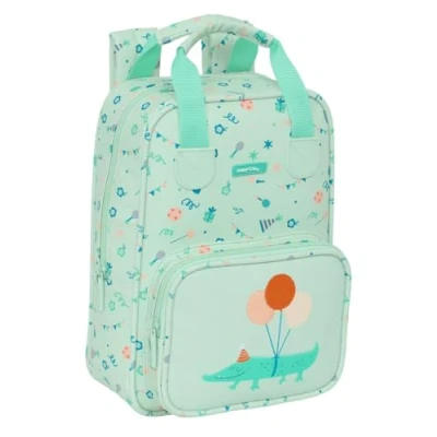 Afbeelding van Kinderrugzak Safta Fiesta Groen 20 x 28 8 cm
