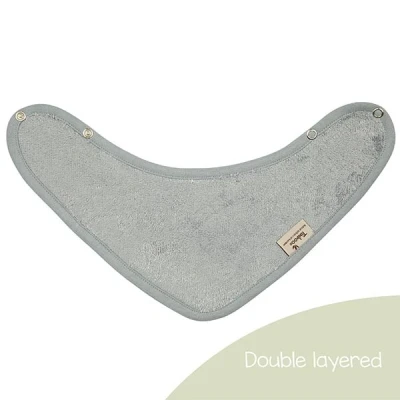 Afbeelding van Bandana slab dubbellaags Moon Blue 36x20cm Timboo