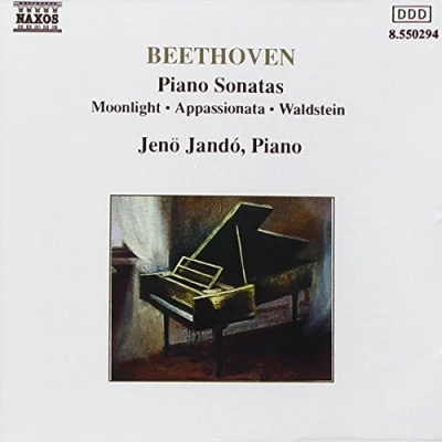 Afbeelding van Jeno Jando Beethoven: Piano Son. 14,21&amp;23 (CD)
