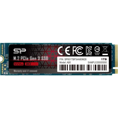 Afbeelding van Hard Drive Silicon Power SP00P34A80M28 M.2 SSD