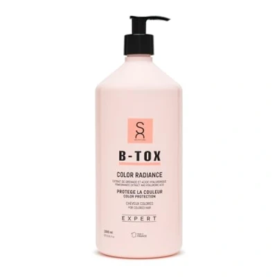 Afbeelding van Sacha Care Expert Color Radiance B tox met granaatappel en niacinamide voor glanzend gerevitaliseerd gekleurd haar, intensieve verzorging, 1000 ml