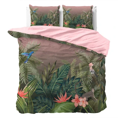Afbeelding van Dekbedovertrek Stasia 1 persoons (140x200/220 cm) Natuur Sleeptime Ga naar Dekbed Discounter.nl &amp; Profiteer Nu