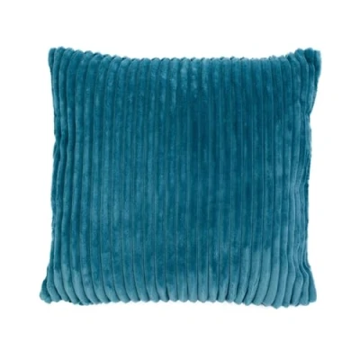 Image de Gözze Lot de 2 housses coussin en velours côtelé, 50 x cm, Couleur : Pétrole, 40067 54 A2