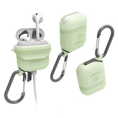 Afbeelding van Catalyst Waterproof Case AirPods (1st and 2nd Generation) Glow In The Dark CATAPLAPDGITD