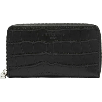 Afbeelding van Liebeskind Berlin Kroko LOU Frieda IN Krokooptik Portemonnee, Dames, Maat: One Size, Schwarz