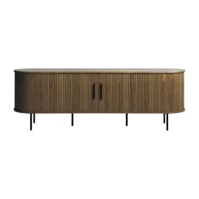 Afbeelding van Hygge Interiors Nola TV Meubel 180 cm Gerookt Eiken
