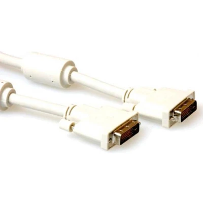 Afbeelding van ACT AK3634 High Quality DVI D Dual Link Aansluitkabel Male/Male 10 meter