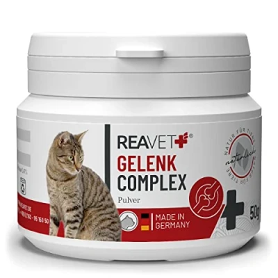 Afbeelding van ReaVET Gewricht Complex voor Katten Bevordering van de normale gewrichtsfunctie Ook geschikt met een allergie en diabetes 50g