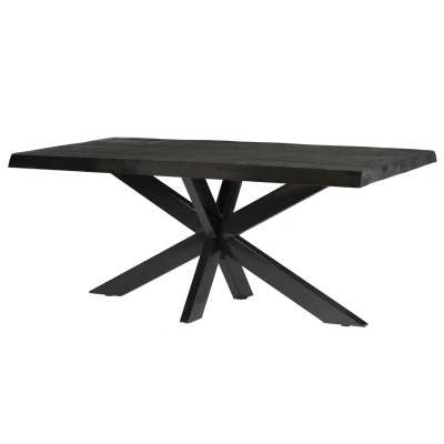 Afbeelding van Norris eettafel 240 cm zwart