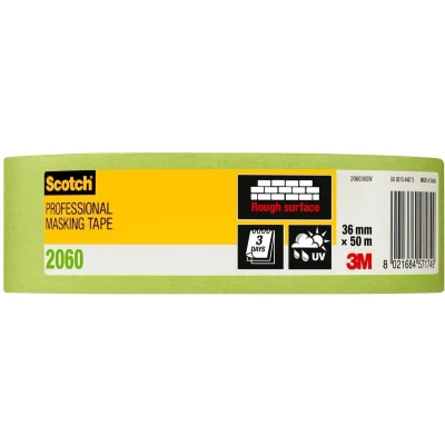 Afbeelding van 3M PT206036 Schilderstape 2060 Lichtgroen (l x b) 50 m 36 mm 1 stuk(s)