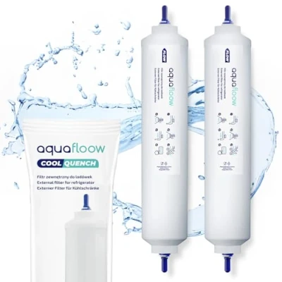 Afbeelding van Aquafloow Extern waterfilterpatroon voor Samsung LG Daewoo Rangemaster Beko Haier DA29 10105J, HAFEX/EXP, HAFEX EXP 5231JA2010B, 5231JA2010C, USC100, DA2010CB, BL9808 2 stuks