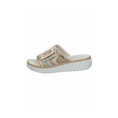 Afbeelding van RIEKER 69253 91 Slipper multicolor maat 36