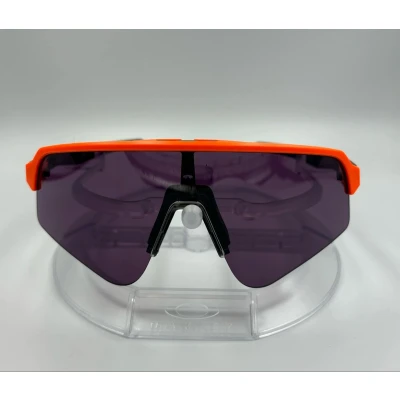 Afbeelding van Fietsbril Oakley Sutro Lite Sweep Matte Neon Orange Prizm Road Black